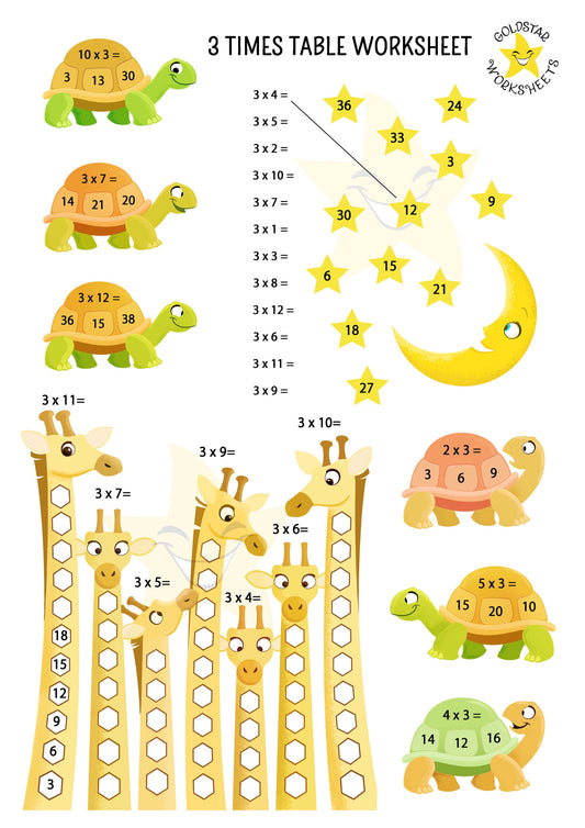 Times Tables Worksheet Bundle – Over 300 Fun and Engaging Multiplication Activities