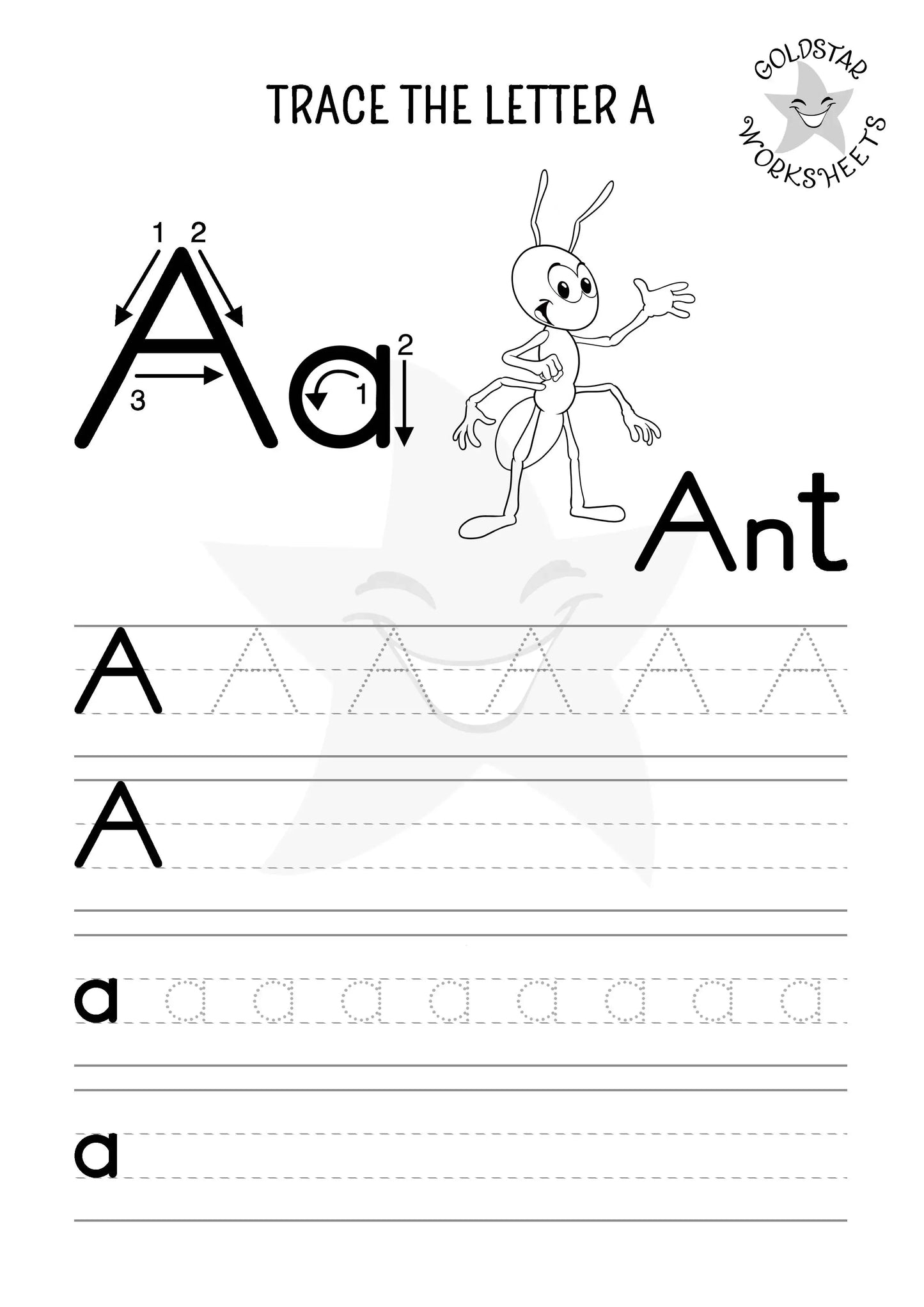 53 Upper and Lowercase Trace and Write Alphabet Worksheets ⭐️ Fun & Effective Handwriting Practice | Includes Color Your Own Sheets | High Quality PDF