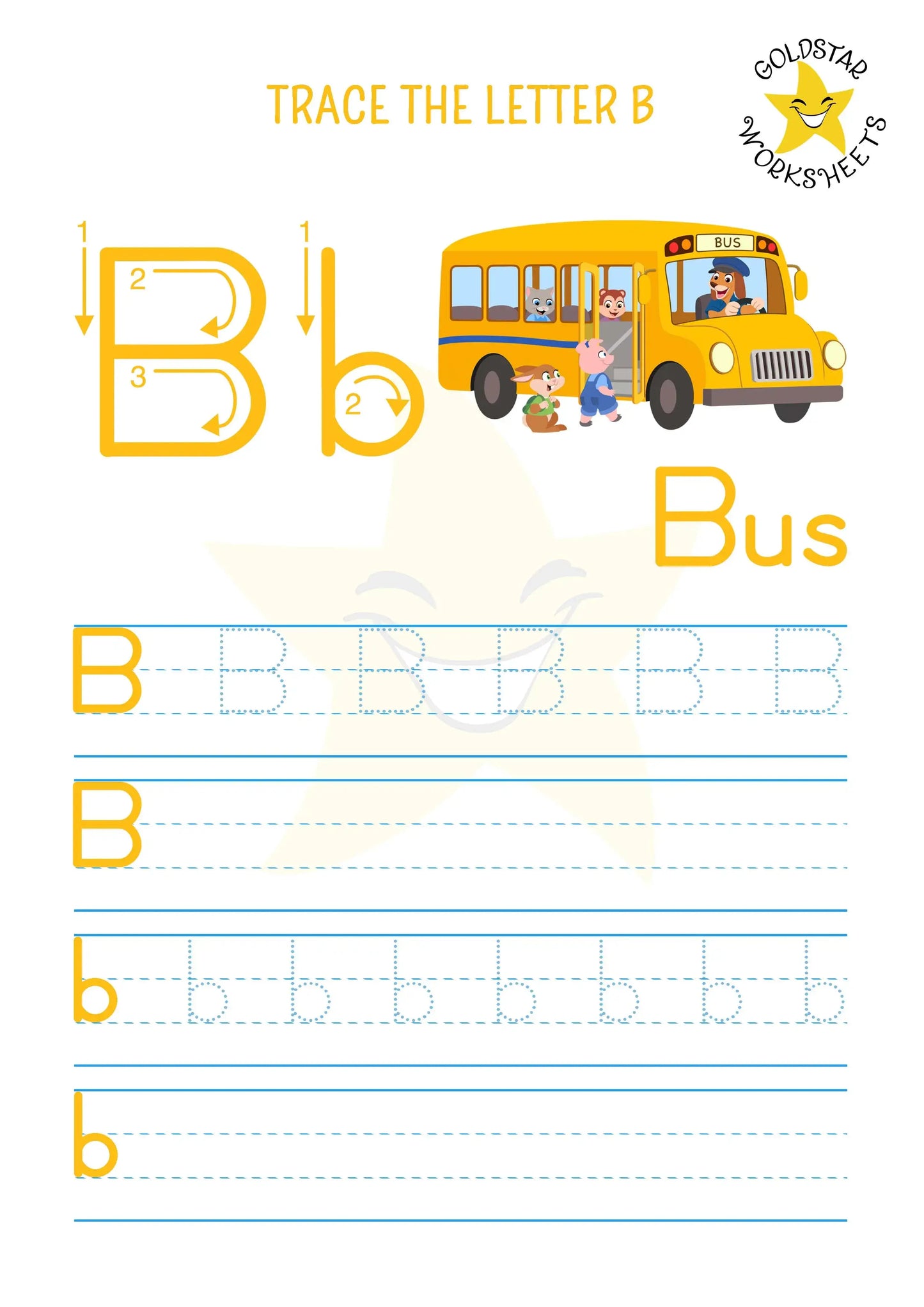 53 Upper and Lowercase Trace and Write Alphabet Worksheets ⭐️ Fun & Effective Handwriting Practice | Includes Color Your Own Sheets | High Quality PDF