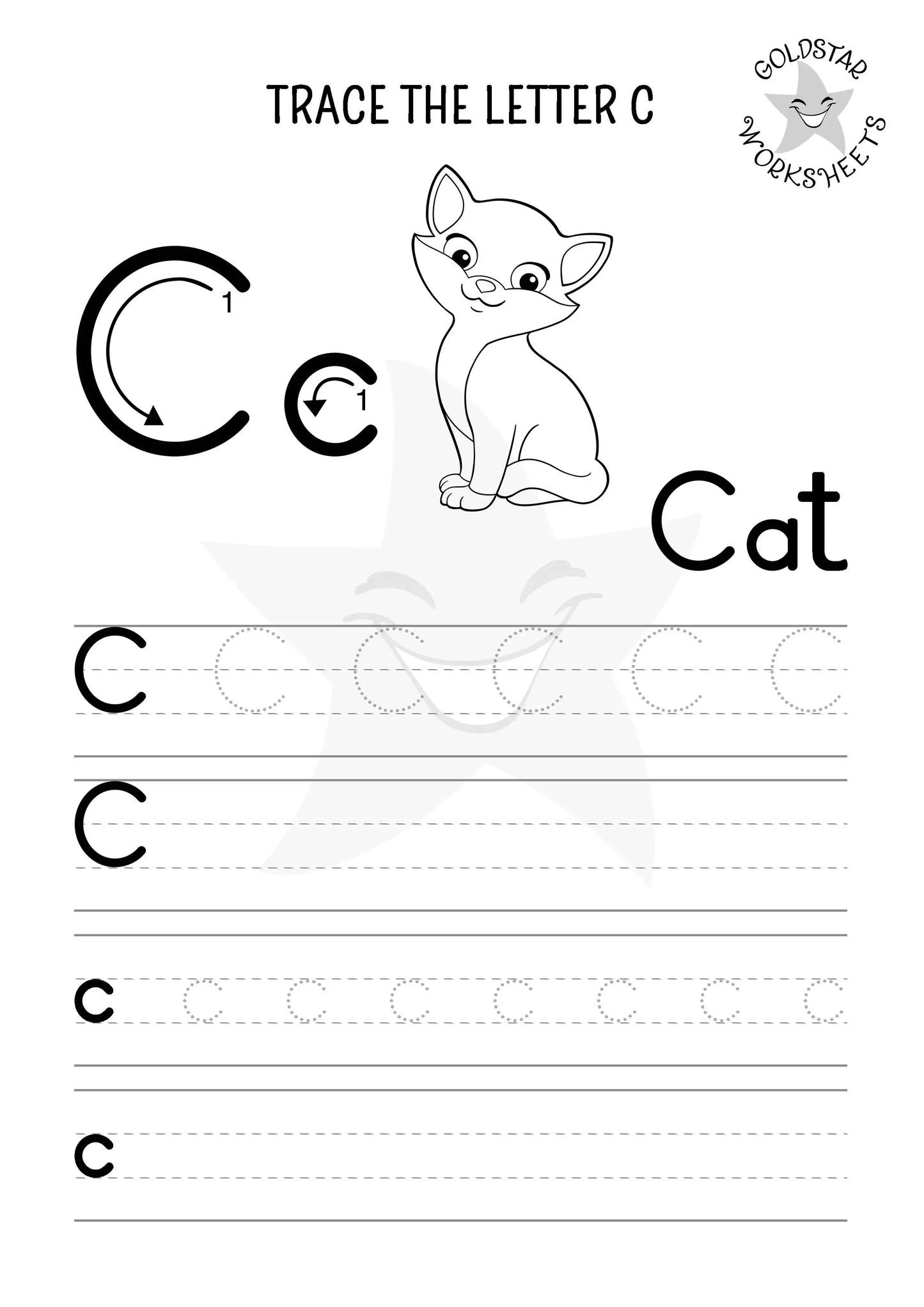 53 Upper and Lowercase Trace and Write Alphabet Worksheets ⭐️ Fun & Effective Handwriting Practice | Includes Color Your Own Sheets | High Quality PDF