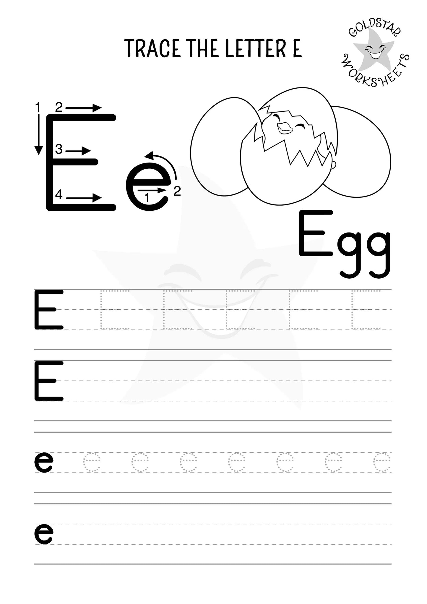53 Upper and Lowercase Trace and Write Alphabet Worksheets ⭐️ Fun & Effective Handwriting Practice | Includes Color Your Own Sheets | High Quality PDF
