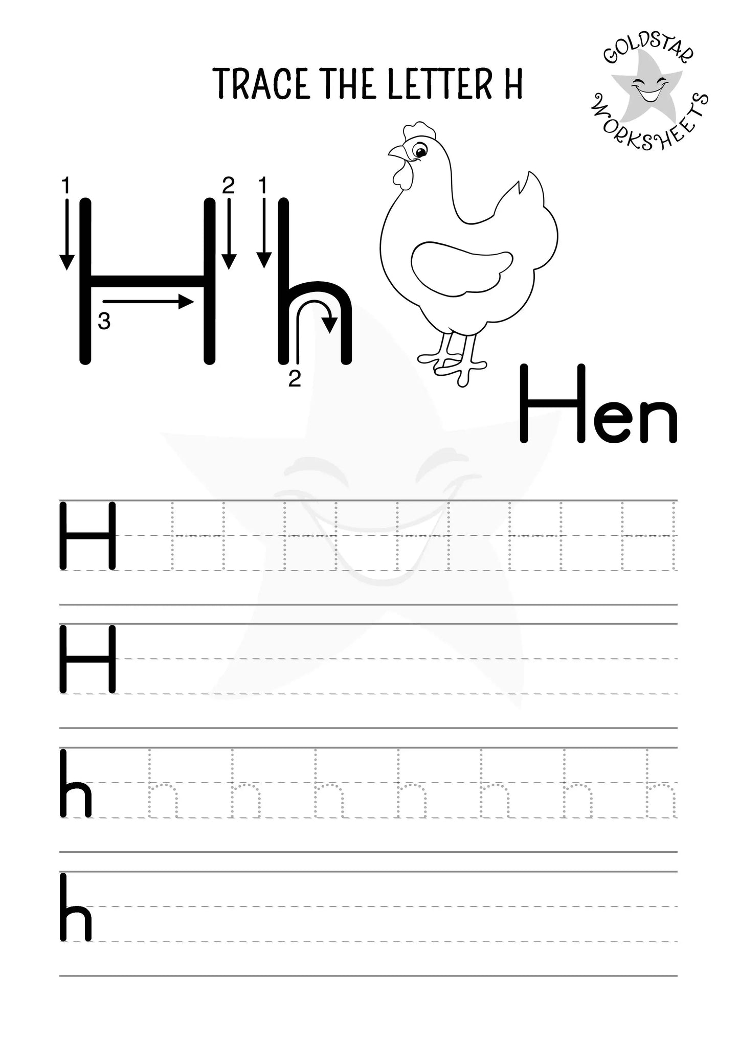 53 Upper and Lowercase Trace and Write Alphabet Worksheets ⭐️ Fun & Effective Handwriting Practice | Includes Color Your Own Sheets | High Quality PDF
