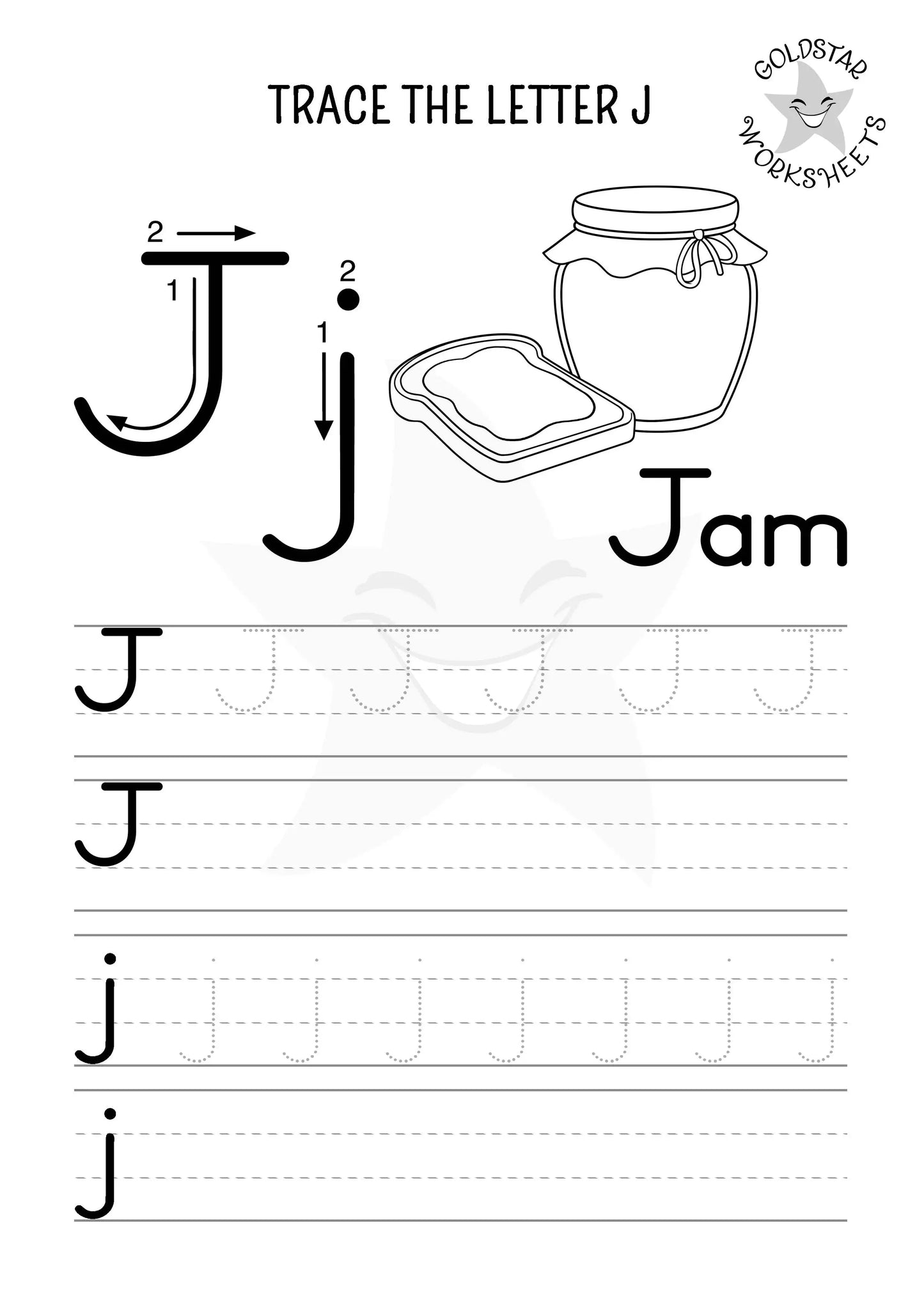 53 Upper and Lowercase Trace and Write Alphabet Worksheets ⭐️ Fun & Effective Handwriting Practice | Includes Color Your Own Sheets | High Quality PDF