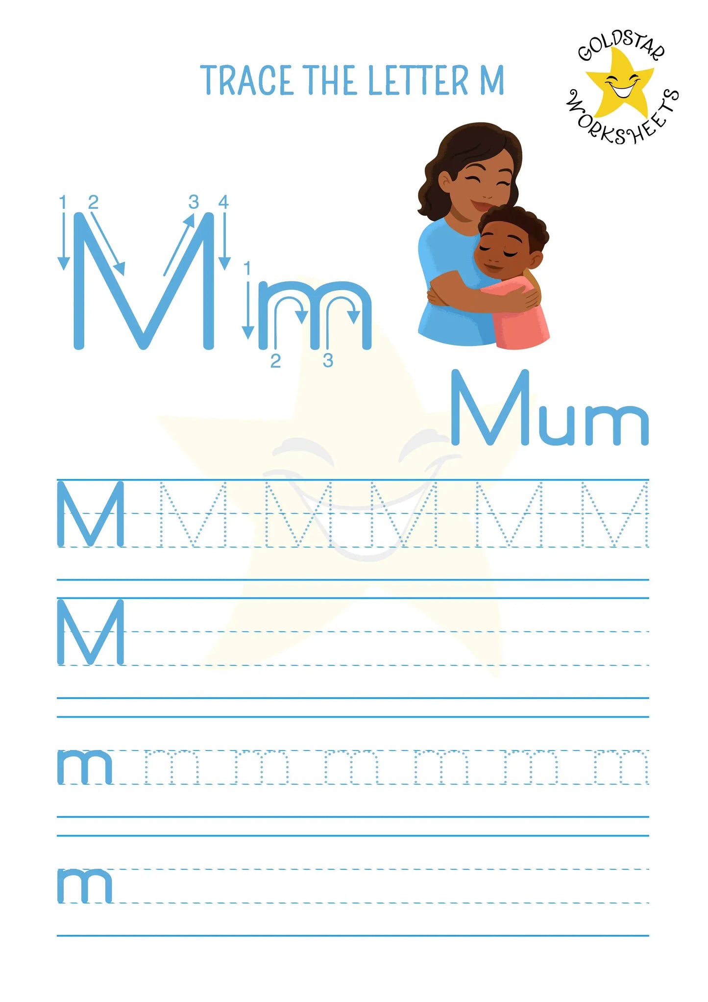 53 Upper and Lowercase Trace and Write Alphabet Worksheets ⭐️ Fun & Effective Handwriting Practice | Includes Color Your Own Sheets | High Quality PDF