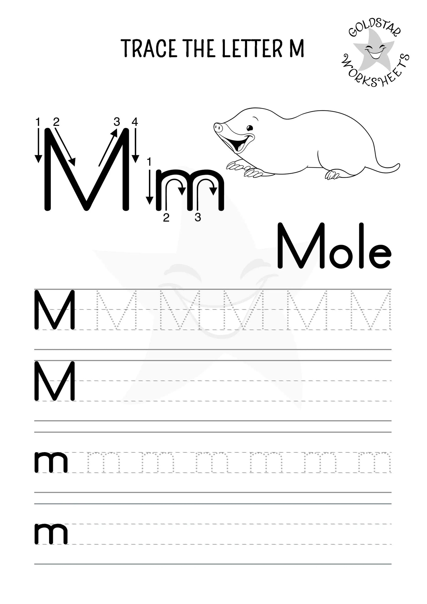 53 Upper and Lowercase Trace and Write Alphabet Worksheets ⭐️ Fun & Effective Handwriting Practice | Includes Color Your Own Sheets | High Quality PDF