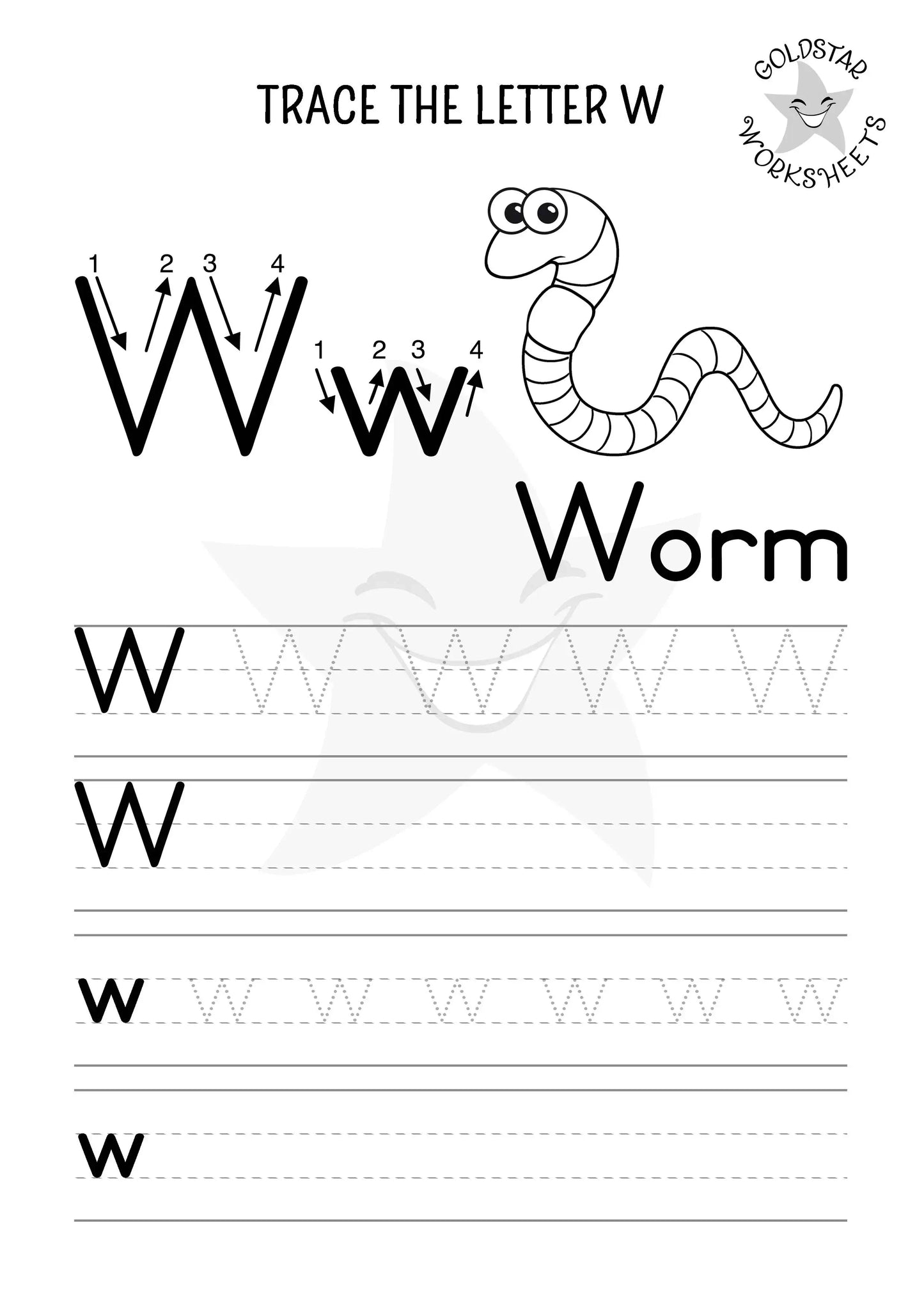 53 Upper and Lowercase Trace and Write Alphabet Worksheets ⭐️ Fun & Effective Handwriting Practice | Includes Color Your Own Sheets | High Quality PDF