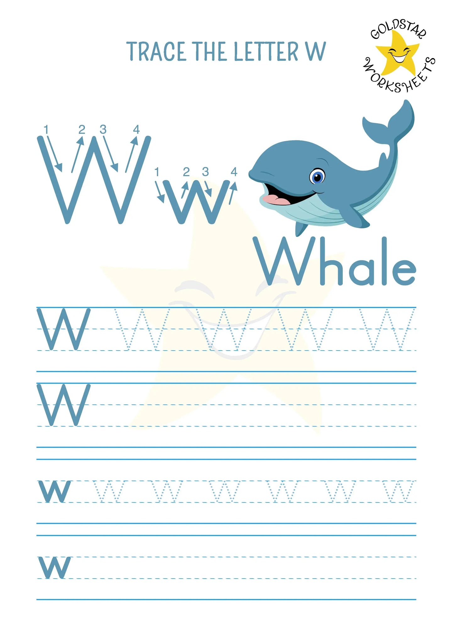 53 Upper and Lowercase Trace and Write Alphabet Worksheets ⭐️ Fun & Effective Handwriting Practice | Includes Color Your Own Sheets | High Quality PDF