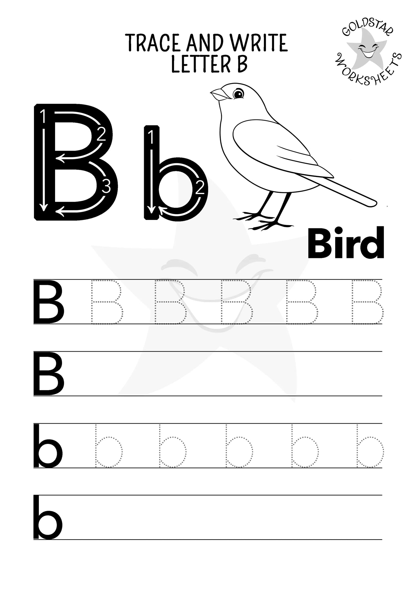 53 Mixed Case Trace and Write Alphabet Worksheets ⭐️ Fun & Effective Handwriting Practice | Includes Color Your Own Sheets | High Quality PDF (Copy)