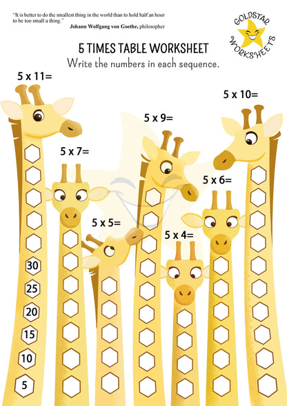 Times Tables Worksheet Bundle – Over 300 Fun and Engaging Multiplication Activities