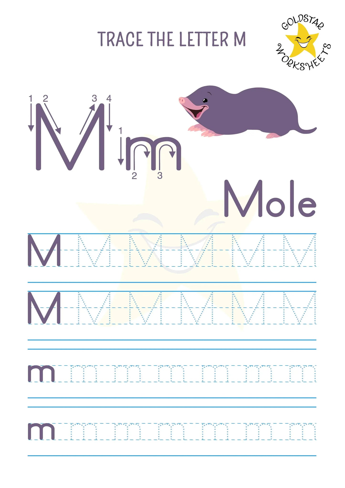 53 Upper and Lowercase Letter Tracing Worksheets ⭐️ Instant Download - Includes Color Your Own Sheets