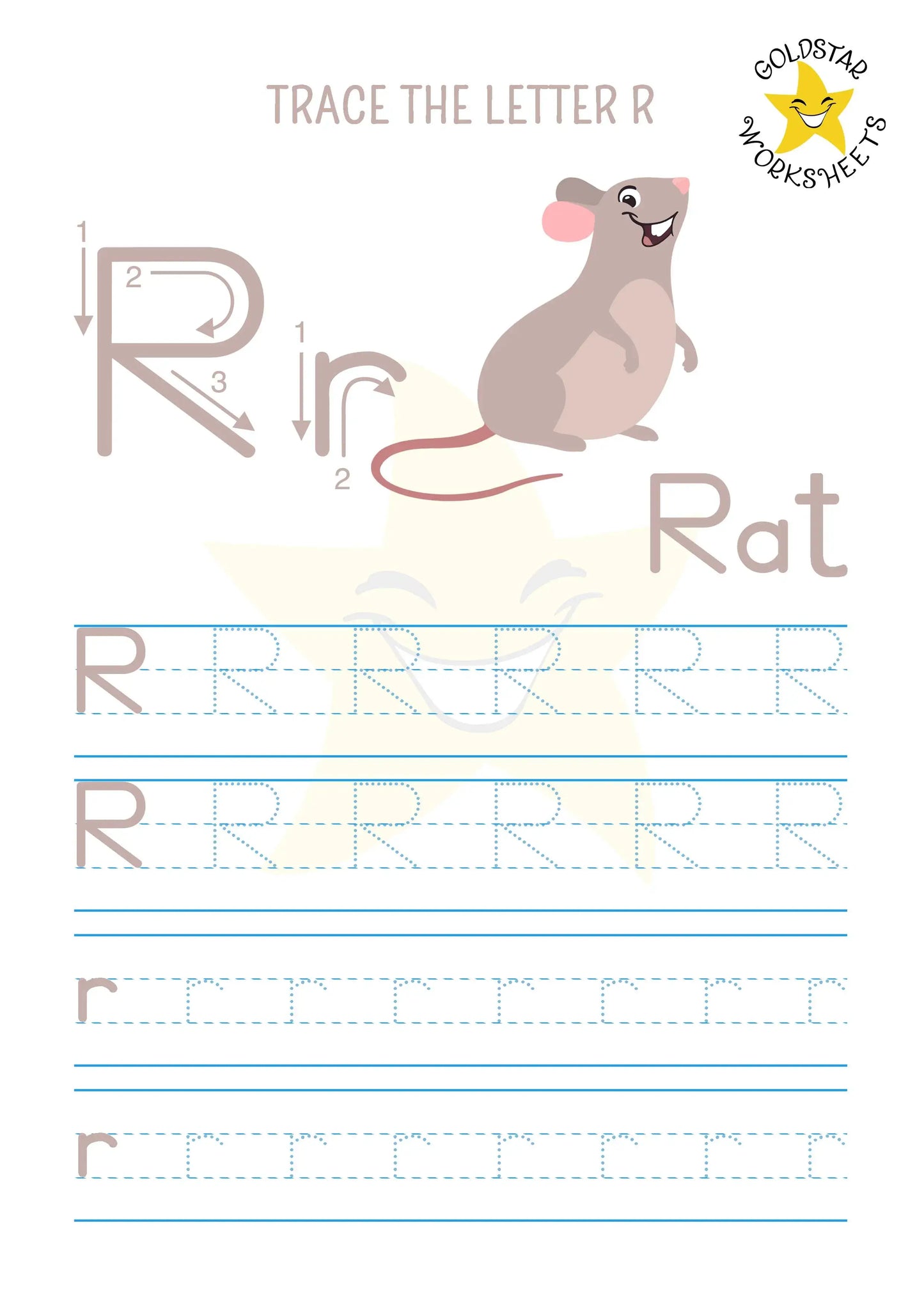 53 Upper and Lowercase Letter Tracing Worksheets ⭐️ Instant Download - Includes Color Your Own Sheets